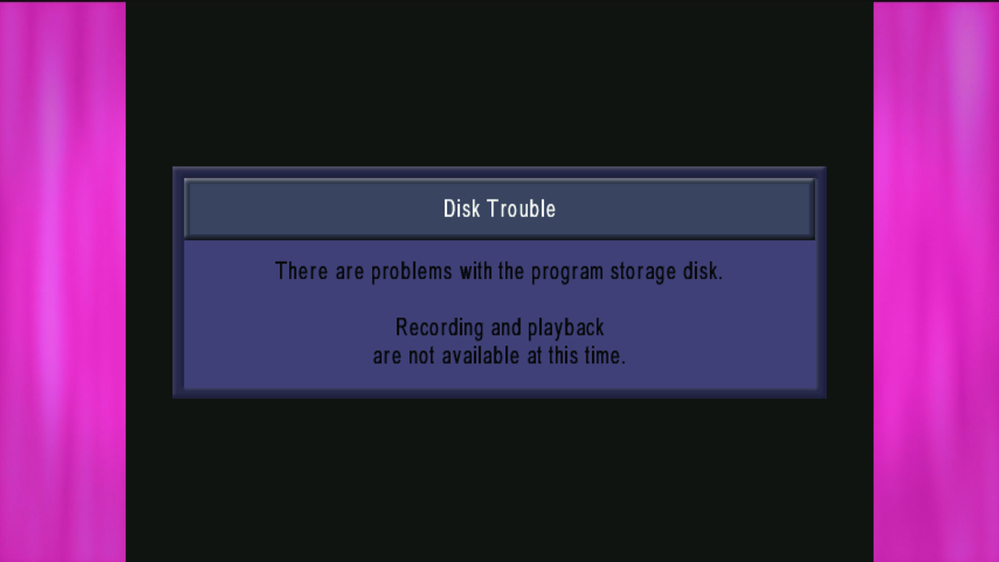 Disk Trouble