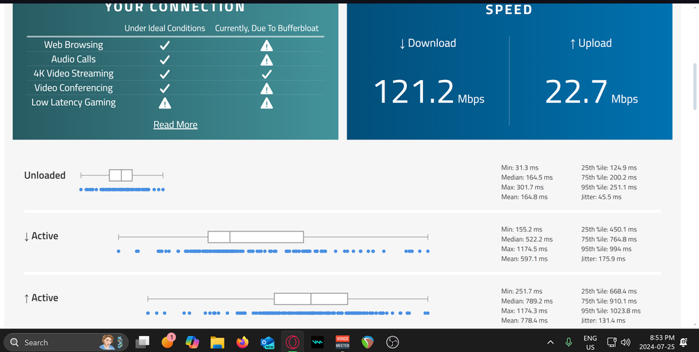 waveform buffer bloat bottom half