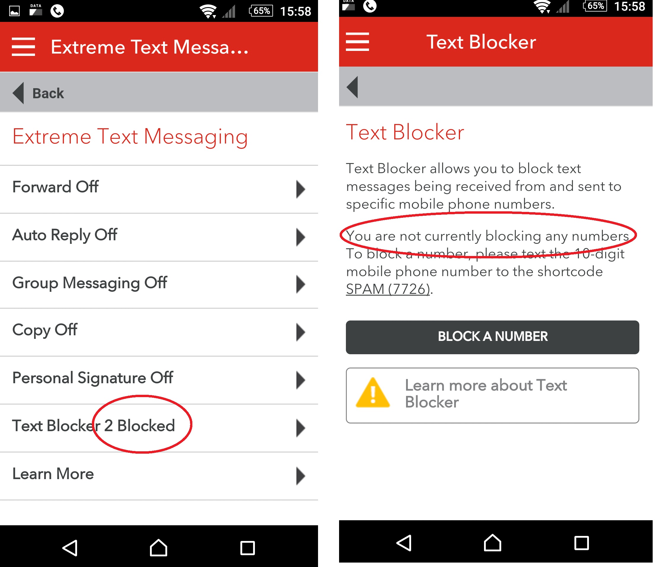 Solved: Extreme Text Messaging - Blocking Numbers - Rogers Community