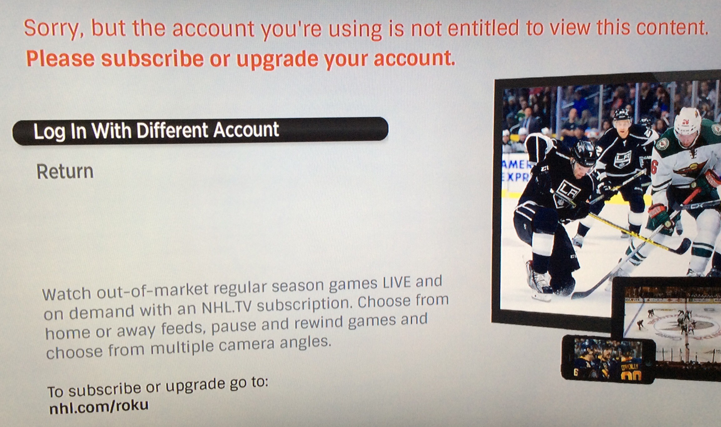 nhl gamecenter login password