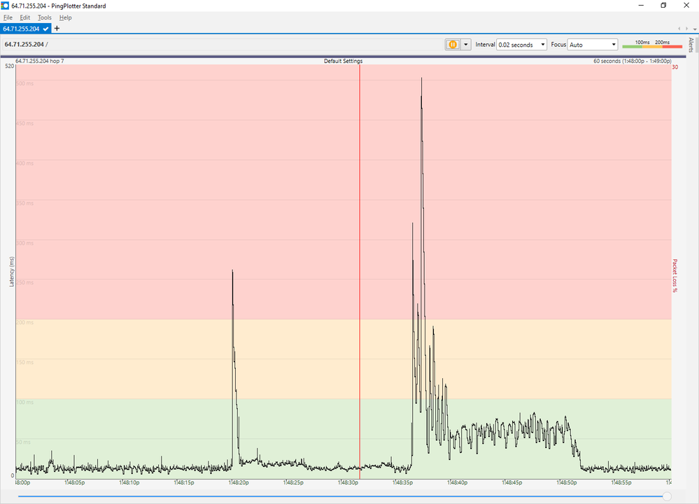 41_Sun 25 Aug 2019 1_49 pm Rogers DNS ICMP ping and Rogers Montreal speedtest server.png